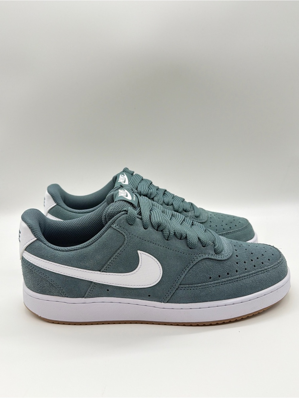 Nike Court Vision Low Mineral Slate White IR1832-300 Men’s Size 9.5
